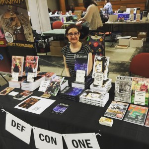 Our table at Capital Indie Book Con!