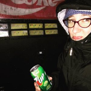 Photo of Dawn with the Mystery Soda Machine