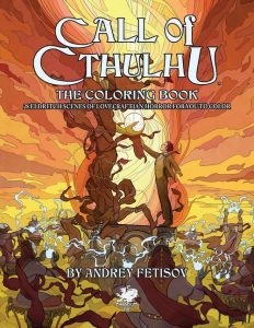 Cover art for Call of Cthulhu: The Coloring Book