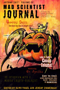 Cover Art for Mad Scientist Journal: Autumn 2017