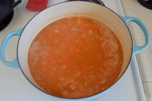 Lentil stew