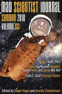 Cover art for Mad Scientist Journal: Summer 2018