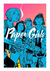 Cover art for Paper Girls Vol. 1