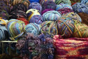 Knitting and yarn
