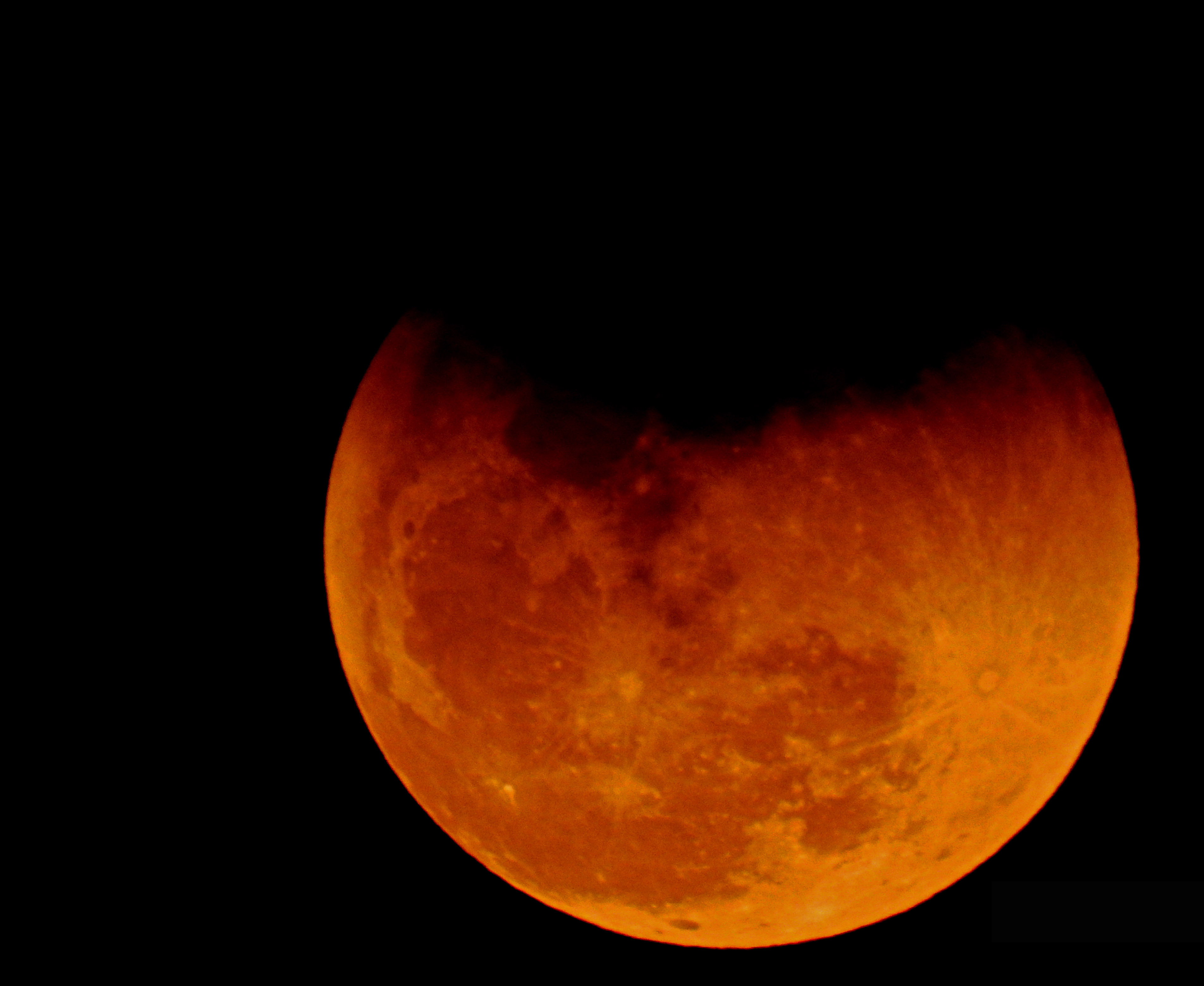 Blood moon from January 2018