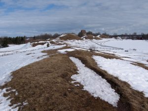 Viking burial mounds in Gamla Uppsala